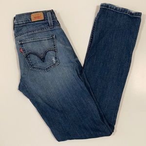 Levi’s Too Superlow 524 Straight Leg Jeans Size 5M
